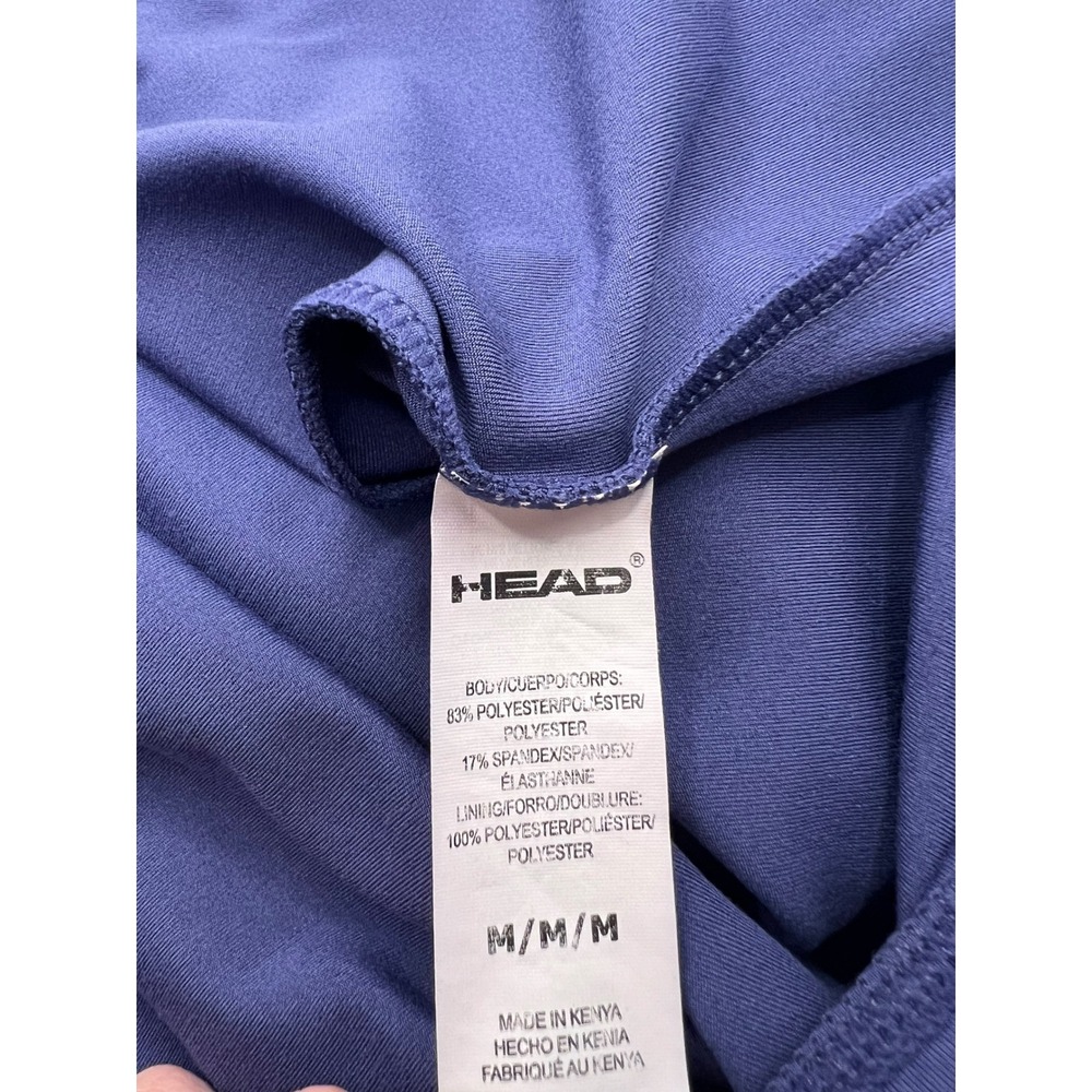 Head Women's Activewear Dress Racerback Royal‎ Blue Athleisure Medium M - Picture 6 of 7